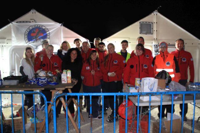 Humanitarian Aid of the Hellenic Rescue Team to the refugees in Idomeni