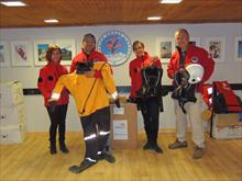 Donation of rescue equipment from the British rescue organization RNLI