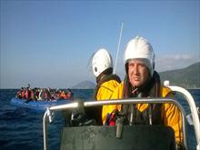 HRT Lesvos assisted in transferring safely refugees ashore