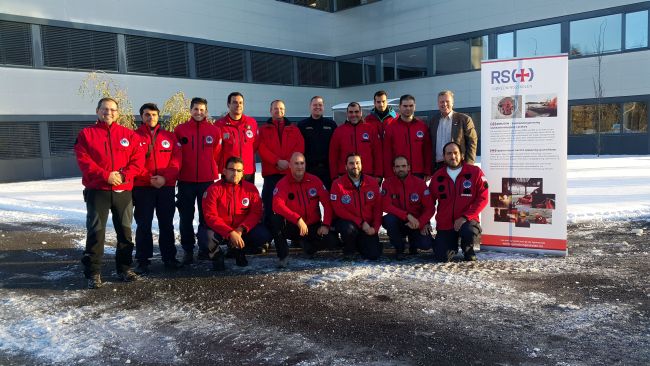 Training on sea rescue procedures for 13 members of the HRT at Norwegian Society for Sea Rescue, in Oslo