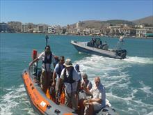 Συνδρομή της ΕΟΔ Χίου σε τουριστικό σκάφος με μηχανική βλάβη 
