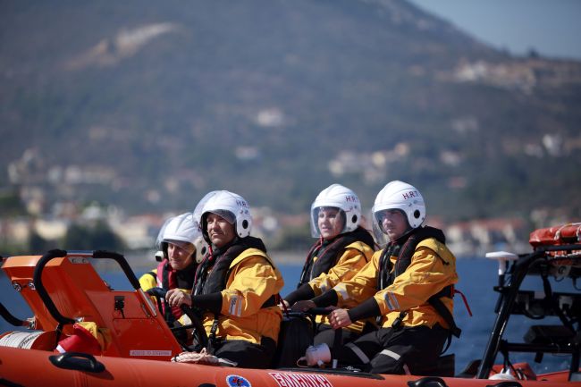 Το Propeller Club υποστηρίζει τους εθελοντές της Ελληνικής Ομάδας Διάσωσης