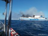 Η  Ελληνική Ομάδα Διάσωσης στην επιχείρηση διάσωσης των επιβατών του πλοίου EUROFERRY OLYMPIA στην Κέρκυρα